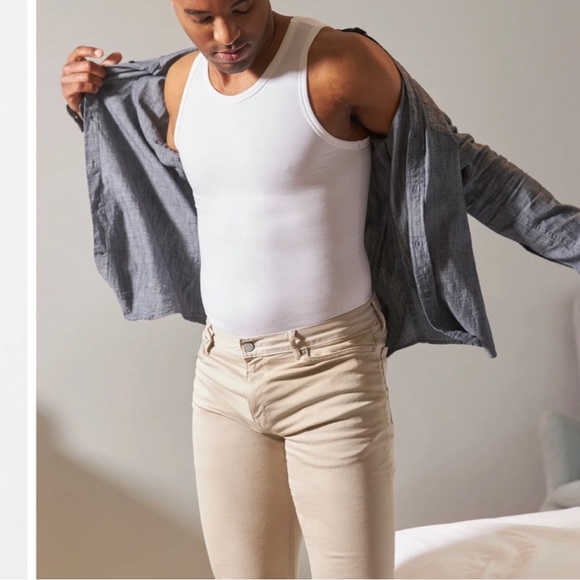 SPANX Shirts Spanx Mens Sculpt Cotton Tank Poshmark